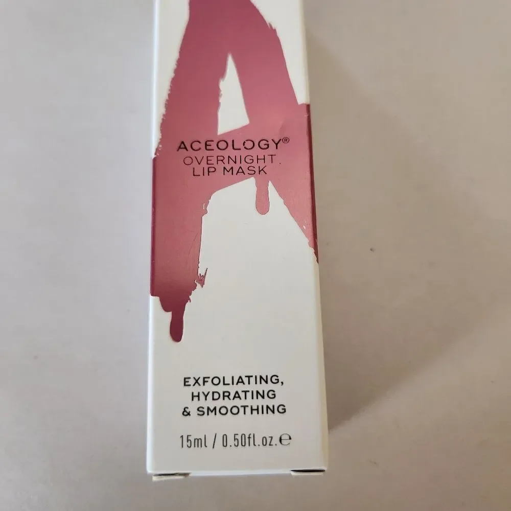 Aceology & Persona Lip Mask and Peptide Lip Balm Bundle NIB